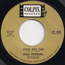 画像をギャラリービューアに読み込む, Paul Petersen - My Dad / Little Boy Sad (7 inch Record / Used)