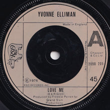 画像をギャラリービューアに読み込む, Yvonne Elliman - Love Me / (I Don't Know Why) I Keep Hangin' On (7 inch Record / Used)