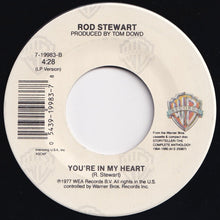 画像をギャラリービューアに読み込む, Rod Stewart, Ronald Isley - This Old Heart Of Mine (1989 Version) / You're In My Heart (7 inch Record / Used)