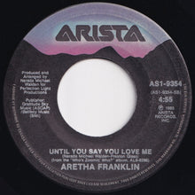 画像をギャラリービューアに読み込む, Aretha Franklin - Freeway Of Love / Until You Say You Love Me (7 inch Record / Used)
