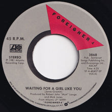 画像をギャラリービューアに読み込む, Foreigner - Waiting For A Girl Like You / I'm Gonna Win (7 inch Record / Used)
