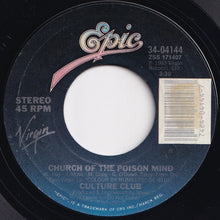 画像をギャラリービューアに読み込む, Culture Club - Church Of The Poison Mind / Mystery Boy (7 inch Record / Used)