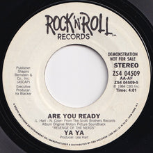 画像をギャラリービューアに読み込む, Ya Ya - Are You Ready / Don't Talk (7 inch Record / Used)