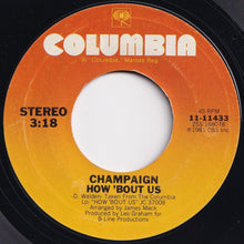 画像をギャラリービューアに読み込む, Champaign - How 'Bout Us / Spinnin' (7 inch Record / Used)