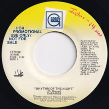 画像をギャラリービューアに読み込む, DeBarge - Rhythm Of The Night / Rhythm Of The Night (7 inch Record / Used)