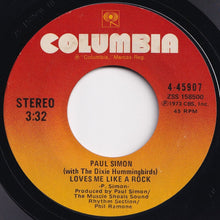 画像をギャラリービューアに読み込む, Paul Simon, Dixie Hummingbirds - Loves Me Like A Rock / Learn How To Fall (7 inch Record / Used)
