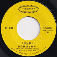 画像をギャラリービューアに読み込む, Donovan, Jeff Beck Group - Goo Goo Barabajagal (Love Is Hot) / Trudi (7 inch Record / Used)