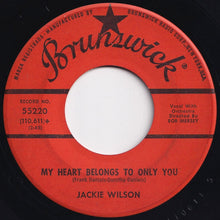 画像をギャラリービューアに読み込む, Jackie Wilson - My Heart Belongs To Only You / The Way I Am (7 inch Record / Used)