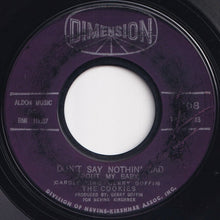 画像をギャラリービューアに読み込む, Cookies - Don't Say Nothin' Bad (About My Baby) / Softly In The Night (7 inch Record / Used)