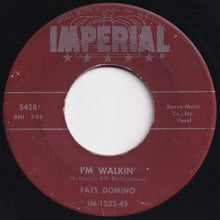 画像をギャラリービューアに読み込む, Fats Domino - I'm Walkin' / I'm In The Mood For Love (7 inch Record / Used)