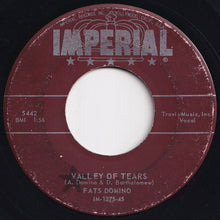 画像をギャラリービューアに読み込む, Fats Domino - Valley Of Tears / It's You I Love (7 inch Record / Used)