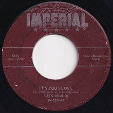 画像をギャラリービューアに読み込む, Fats Domino - Valley Of Tears / It's You I Love (7 inch Record / Used)