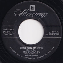 画像をギャラリービューアに読み込む, Diamonds - The Church Bells May Ring / Little Girl Of Mine (7 inch Record / Used)