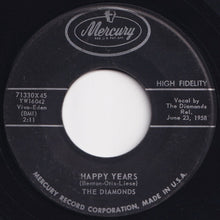 画像をギャラリービューアに読み込む, Diamonds - Kathy-O / Happy Years (7 inch Record / Used)