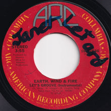 画像をギャラリービューアに読み込む, Earth, Wind & Fire - Let's Groove / (Instrumental) (7 inch Record / Used)