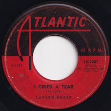 画像をギャラリービューアに読み込む, LaVern Baker - I Cried A Tear / Dix-A-Billy (7 inch Record / Used)