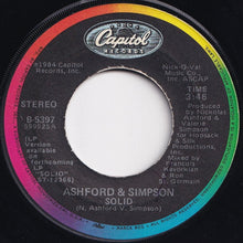 画像をギャラリービューアに読み込む, Ashford & Simpson - Solid / (Dub Version) (7 inch Record / Used)