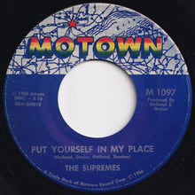 画像をギャラリービューアに読み込む, Supremes - You Can't Hurry Love / Put Yourself In My Place (7 inch Record / Used)