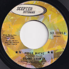 画像をギャラリービューアに読み込む, Dionne Warwick - Paper Mache / The Wine Is Young (7 inch Record / Used)