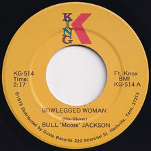 画像をギャラリービューアに読み込む, Bull 'Moose' Jackson - Bowlegged Woman / I Can't Go On Without You (7 inch Record / Used)