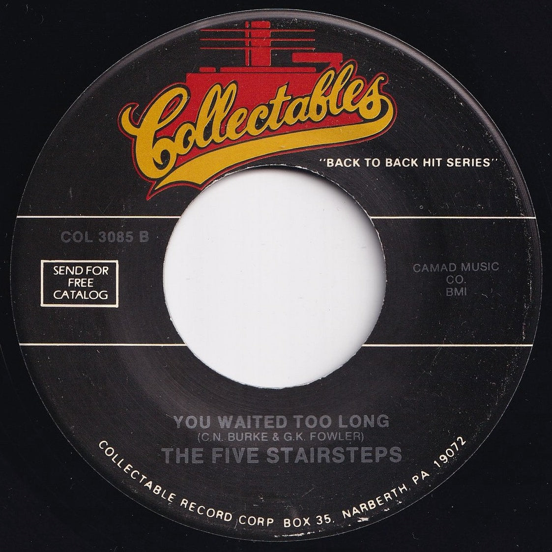 Five Stairsteps - Ooh Child / You Waited Too Long (7 inch Record