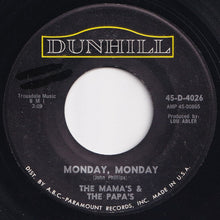 画像をギャラリービューアに読み込む, Mama's & The Papa's - Monday, Monday / Got A Feelin' (7 inch Record / Used)