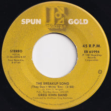 画像をギャラリービューアに読み込む, Greg Kihn Band - Jeopardy / The Breakup Song (They Don't Write 'Em) (7 inch Record / Used)