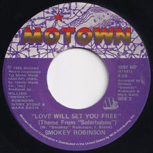 画像をギャラリービューアに読み込む, Smokey Robinson - One Heartbeat / Love Will Set You Free (Theme From Solarbabies) (7 inch Record / Used)