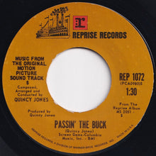 画像をギャラリービューアに読み込む, Quincy Jones - Money Runner / Passin' The Buck (7 inch Record / Used)
