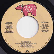 画像をギャラリービューアに読み込む, Bee Gees - You Should Be Dancing / Subway (7 inch Record / Used)