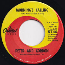 画像をギャラリービューアに読み込む, Peter And Gordon - Lady Godiva / Morning's Calling (7 inch Record / Used)