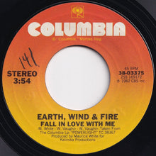 画像をギャラリービューアに読み込む, Earth Wind & Fire - Fall In Love With Me / Lady Sun (7 inch Record / Used)