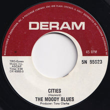 画像をギャラリービューアに読み込む, Moody Blues - Nights In White Satin / Cities (7 inch Record / Used)