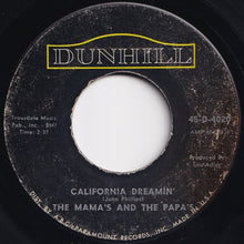 画像をギャラリービューアに読み込む, Mama's And The Papa's - California Dreamin' / Somebody Groovy (7 inch Record / Used)