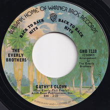 画像をギャラリービューアに読み込む, Everly Brothers - Cathy's Clown / So Sad (To Watch Good Love Go Bad) (7 inch Record / Used)