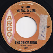 画像をギャラリービューアに読み込む, Sensations - Music, Music, Music / A Part Of Me (7 inch Record / Used)