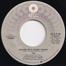 画像をギャラリービューアに読み込む, Yes - Owner Of A Lonely Heart / Our Song (7 inch Record / Used)
