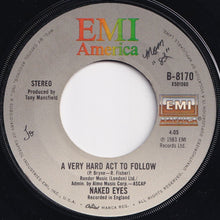 画像をギャラリービューアに読み込む, Naked Eyes - Promises, Promises / A Very Hard Act To Follow (7 inch Record / Used)