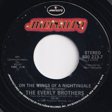 画像をギャラリービューアに読み込む, Everly Brothers - On The Wings Of A Nightingale / Asleep (7 inch Record / Used)