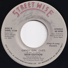 Load image into Gallery viewer, New Edition - Candy Girl / (Sing-A-Long Version) (7 inch Record / Used)