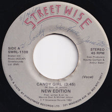 Load image into Gallery viewer, New Edition - Candy Girl / (Sing-A-Long Version) (7 inch Record / Used)
