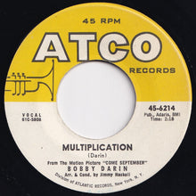 画像をギャラリービューアに読み込む, Bobby Darin - Multiplication / Irresistible You (7 inch Record / Used)