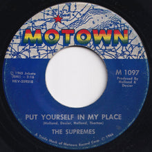 画像をギャラリービューアに読み込む, Supremes - You Can't Hurry Love / Put Yourself In My Place (7 inch Record / Used)
