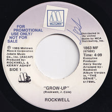 画像をギャラリービューアに読み込む, Rockwell - Grow-Up / Grow-Up (7 inch Record / Used)