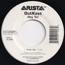 画像をギャラリービューアに読み込む, OutKast - Hey Ya! (Radio Mix) / (Instrumental) (7 inch Record / Used)