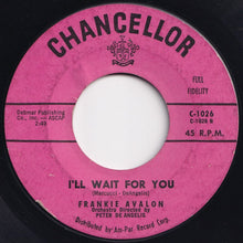 画像をギャラリービューアに読み込む, Frankie Avalon - What Little Girl / I'll Wait For You (7 inch Record / Used)
