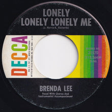 画像をギャラリービューアに読み込む, Brenda Lee - As Usual / Lonely Lonely Lonely Me (7 inch Record / Used)