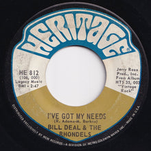 画像をギャラリービューアに読み込む, Bill Deal & The Rhondels - I've Been Hurt / I've Got My Needs (7 inch Record / Used)
