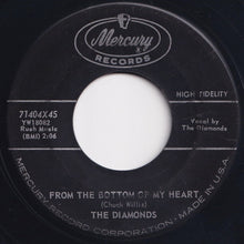 画像をギャラリービューアに読み込む, Diamonds - She Say (Oom Dooby Doom) / From The Bottom Of My Heart (7 inch Record / Used)