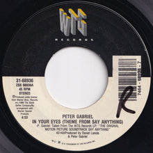 画像をギャラリービューアに読み込む, Peter Gabriel / Fishbone - In Your Eyes / Skankin' To The Beat (7 inch Record / Used)